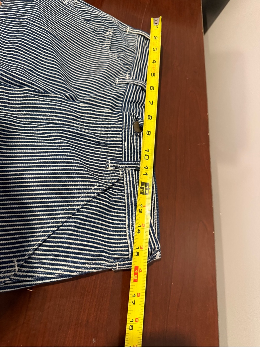 Stan Ray USA RARE 50th Anniversary Straight Painter Pant Hickory Stripe Medium - Picture 14 of 15